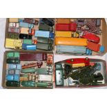 Approximately fifty playworn diecast Dinky Toys including 30J Austin Wagon, 40A Riley, Vanguard,