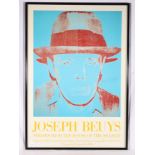 Joseph Beuys Stripes From The House Of The Shaman signed coloured screenprint poster printed by