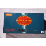 Hornby OO gauge model railways R8205 Live Steam Transformer and Controller Unit boxed etc.