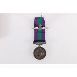 George VI general service medal with Palestine clasp to 512520 AC1 T CRAIG RAF (Aircraftman 1st