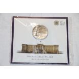 The Royal Mint UNITED KINGDOM Elizabeth II fine silver £100 coin 2015, Buckingham Palace