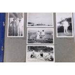 Pre WWII album of family photographs including SS Ingoma, Barbados, "German Cruiser at Barbados", St