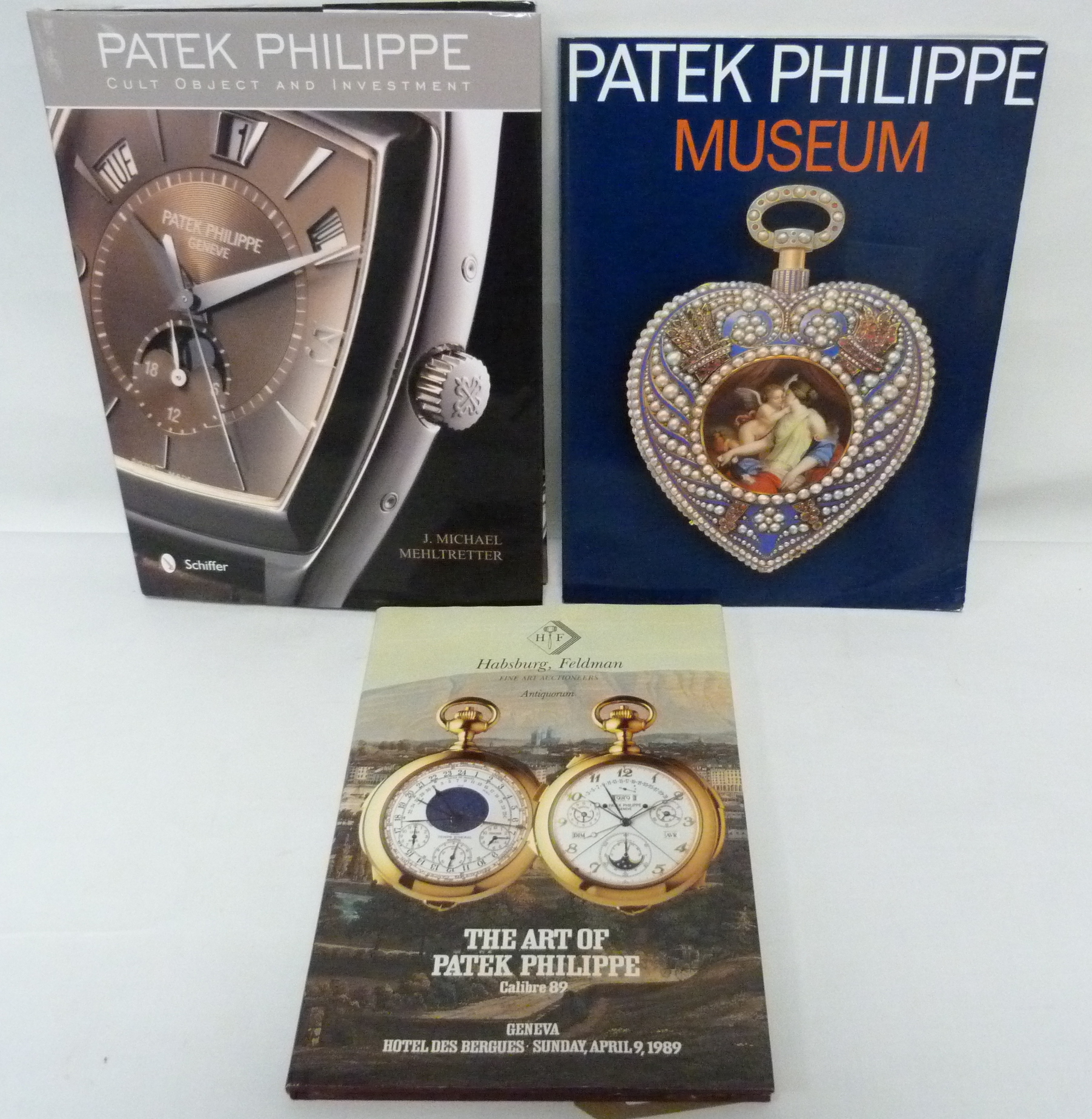 MEHLTRETTER J. M.  Patek Philippe. Illus. Quarto. Orig. pict. brds. in d.w. 2012; also 2 others