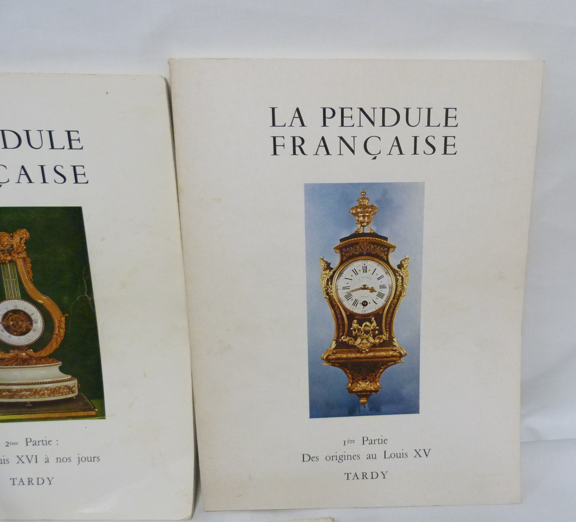 TARDY (Pubs).  La Pendule Francaise. 1st, 2nd (3 copies & additions) & 3rd parts. Illus. Quarto. - Image 5 of 5