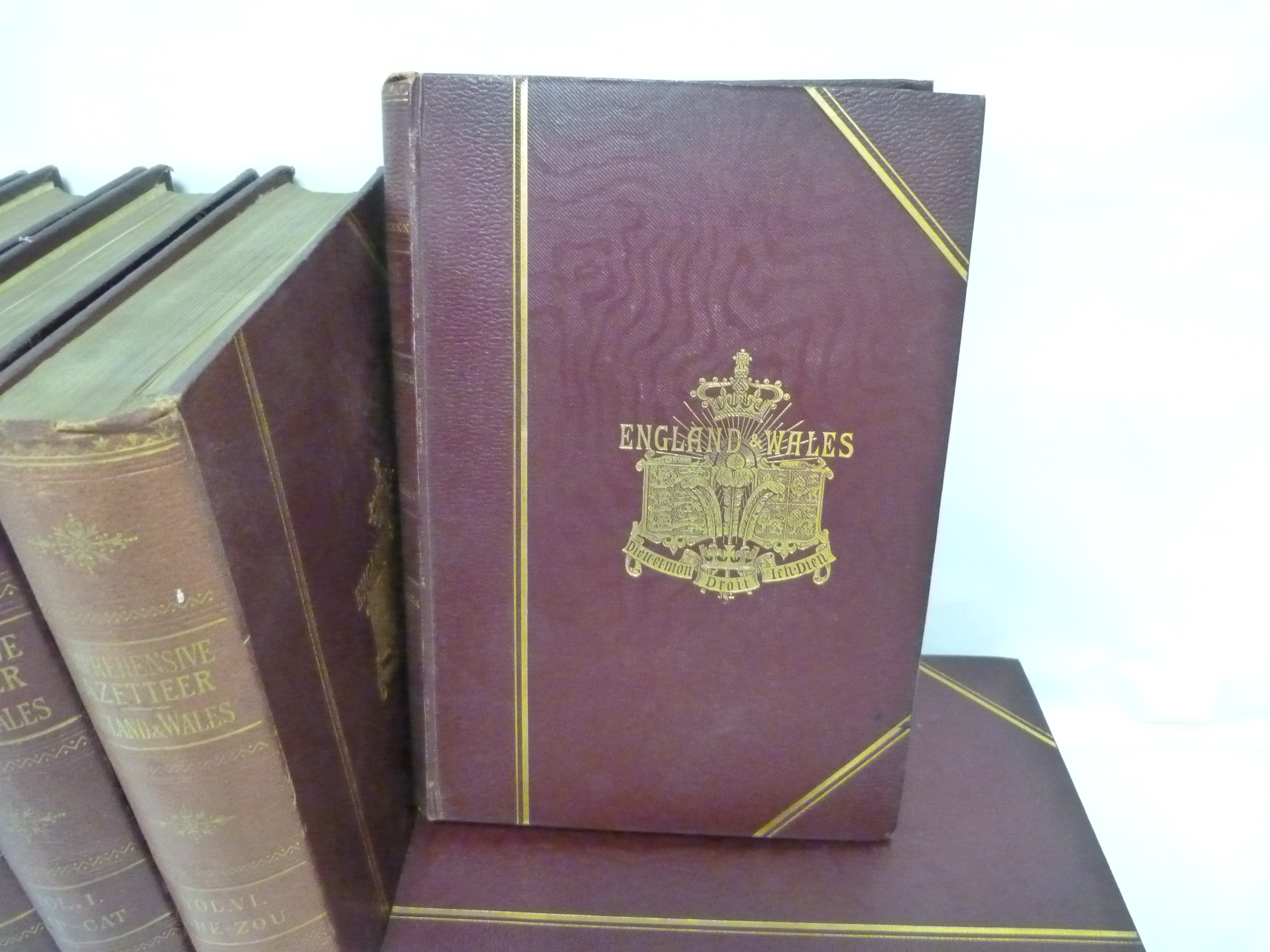 MACKENZIE WILLIAM (Pubs).  Ordnance Gazetteer of Scotland, 6 vols. & Comprehensive Gazetteer of - Image 2 of 2