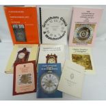 British Provincial Clocks & Clockmakers.  10 books & softback publications.