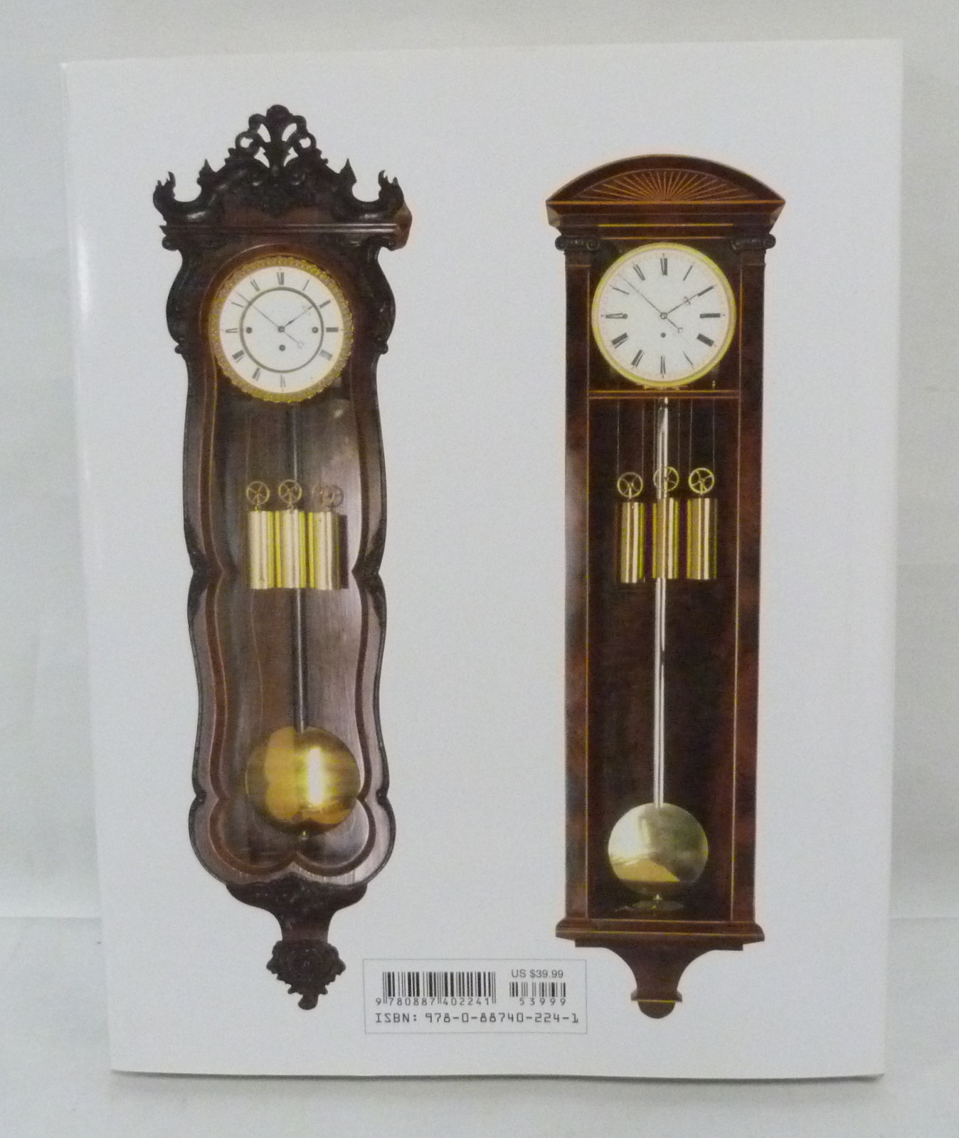 ORTENBURGER RICK.  Vienna Regulators & Factory Clocks. Illus. Quarto. Orig. cloth in d.w. 1990. - Image 2 of 5