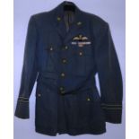 Royal Air Force dress uniform jacket having Benson and Clegg Ltd of London interior pocket label