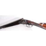 BSA 12 bore side by side boxlock shotgun, 28in barrels.Purchaser must supply a valid shotgun licence