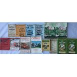 Selection (14) of 1930s-60s (mainly 1930s-50s) TIMETABLE BOOKLETS & POCKET MAPS for East Kent Road