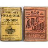 Early London GUIDEBOOKS comprising c1874 Routledge's 'Popular Guide to London' and the 1906 'ABC