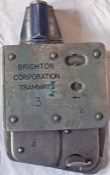 Brighton Corporation Tramways TICKET PUNCH MACHINE with serial no 3 and thought to date from the