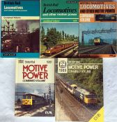 Selection of Ian Allan COMBINED VOLUMES of Locomotives & Motive Power, all original issues and in