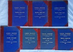 Selection of officially bound volumes of London Transport Country Buses & Coaches TRAFFIC