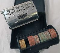 1959 London Transport 'Ultimate' TICKET MACHINE, serial no U 399. One of the first LT machines (
