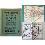 c1925/26 'Stingemore' London Underground MAP (unusual paper issue) with 'Connections with Main