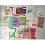 Quantity (40) of mainly 1930s-60s EXPRESS & COACH SERVICE LEAFLETS from a variety of operators
