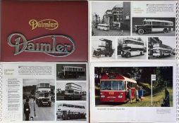 1966 'Daimler of Coventry' BOOKLET issued by Daimler Transport Vehicles to mark the 70th anniversary