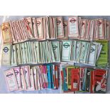 Very large quantity (160+) of 1950s-70s London Transport etc POCKET MAPS of Central Buses, Country