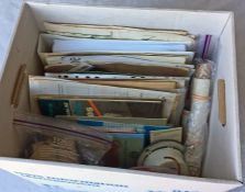 Large box of mixed BUS & RAIL EPHEMERA etc. Considerable quantity of varied items incl publicity and