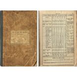 1880 (July, August, September) South Eastern Railway TIMETABLE ETC BOOK. 221 pages inside hard-