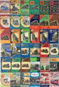 Quantity (36) of Ian Allan ABC BOOKLETS from 1947 onwards. Most (28) are pre-BR and BR steam locos