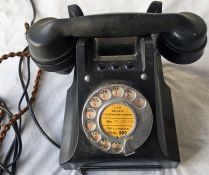 London Transport TELEPHONE marked 'LTE Private Telephone System' on original label. The phone is a
