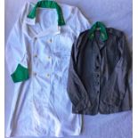 Pair of Southdown Motor Services bus drivers'/conductors' UNIFORM ITEMS comprising a mid-length