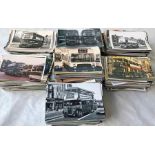 Very large quantity (approx 2,000) of colour and b&w BUS PHOTOGRAPHS, postcard-size, 6x4 & other