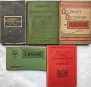 Selection of mainly Victorian GUIDEBOOKS etc comprising 1851 Limbird's Handbook Guide to London (