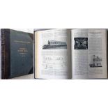 Bound volume of "TRAMWAY & RAILWAY WORLD" for Jan-June 1914 (Volume 25), 515pp inside hard covers