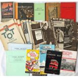 Bundle of mainly London-related BOOKLETS & MAGAZINES including c1910 'Round & About London by Tram',