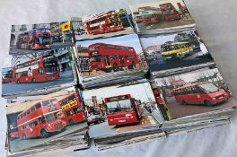 Very large quantity (2,500+) of colour (almost all), 6x4 (almost all) LONDON BUS PHOTOGRAPHS. Covers