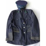 Southdown Motor Services driver's/conductor's UNIFORM JACKET & HAT. Jacket has chrome buttons,