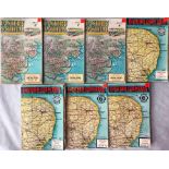 Selection (7) of 1948-49 Eastern National (3) and Eastern Counties (4) TIMETABLE BOOKLETS for