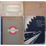 WW2 official London Transport DOCUMENTS comprising 1939 Bakerloo Line 'Instructions for the