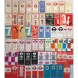 Large quantity (60+) of London Transport 1930s-70s POCKET MAPS & LEAFLETS including Trams &