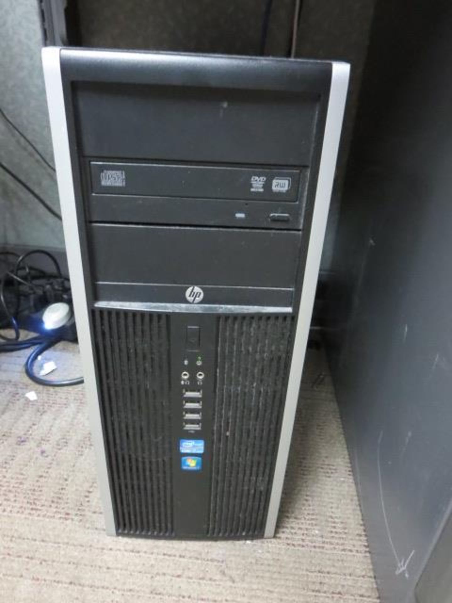 HP Compaq CPU, with (2) Viewsonic 22in. Monitors