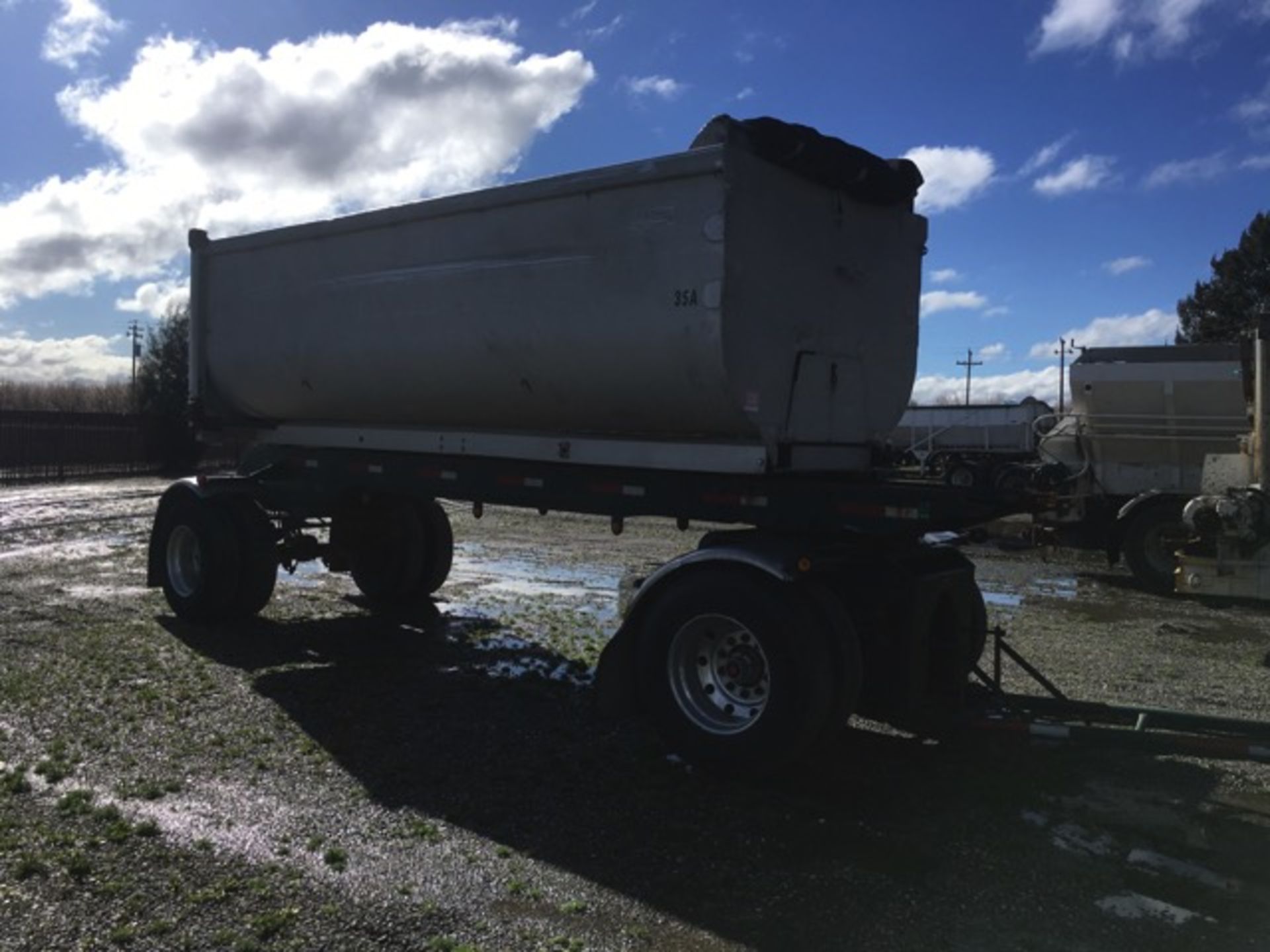 1978 Reliance 18' Transfer Trailer, VIN RRS78527