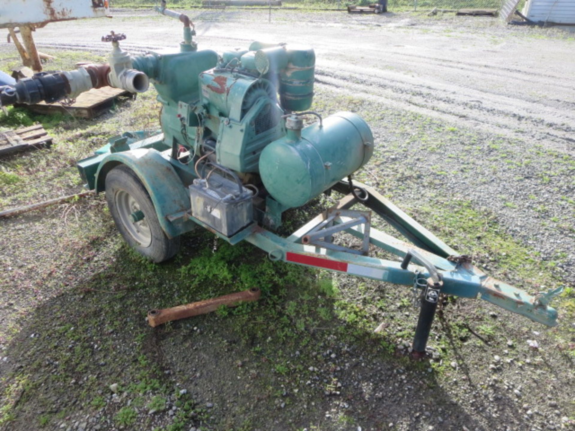 Deutz Hydro Pump Trailer Model F2L511 NR 6869844 - Image 2 of 9