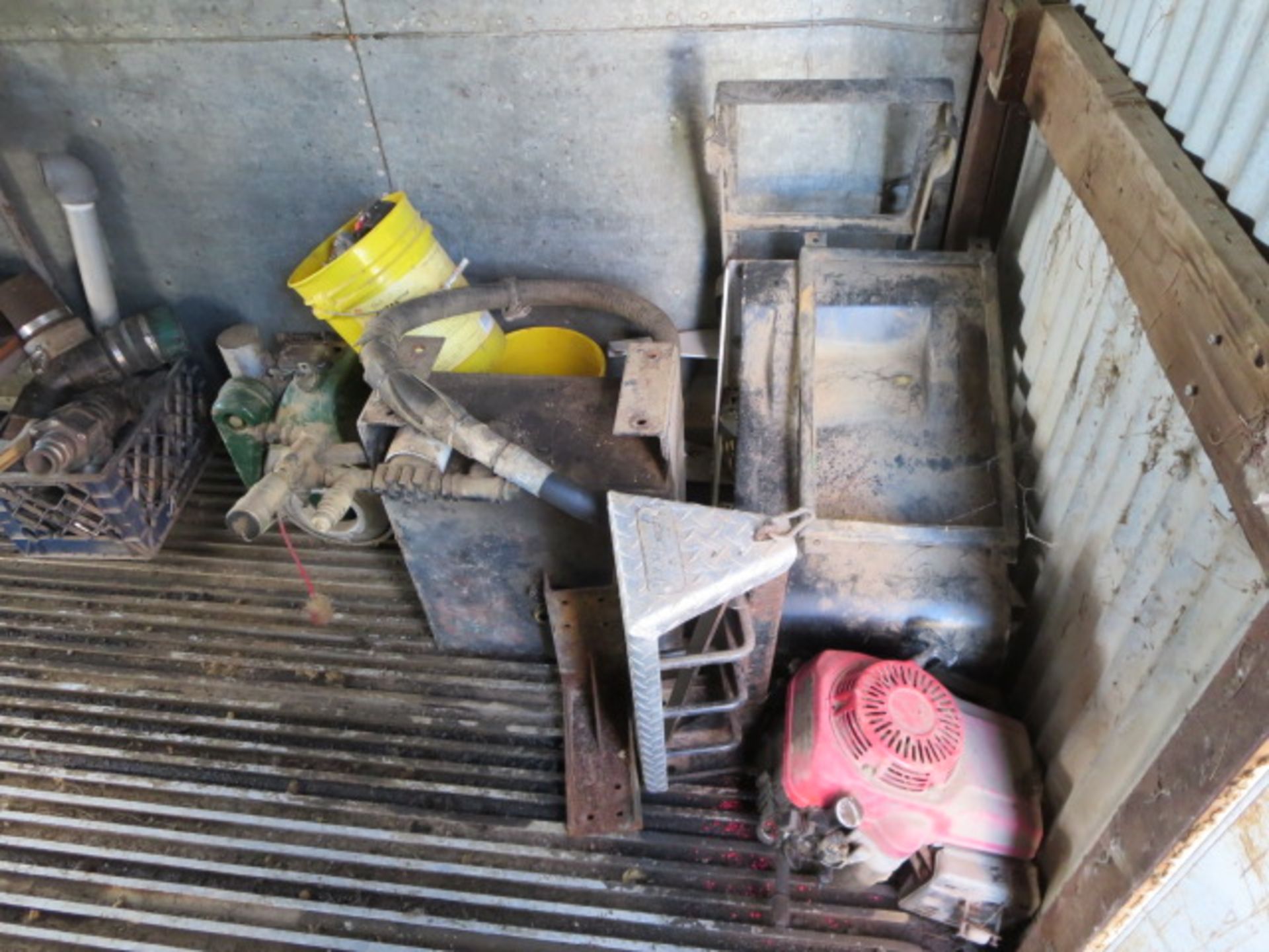 Pumps, Motors & Parts, Contents of Shed