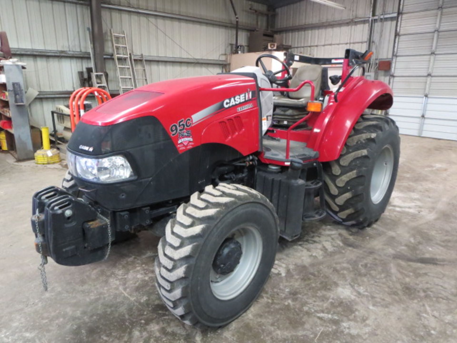 2014 Case 95C Tractor 855 Hours, 4 Wheel Drive, S/N ZEJV51435 Stock CA1579 3 Point Hitch