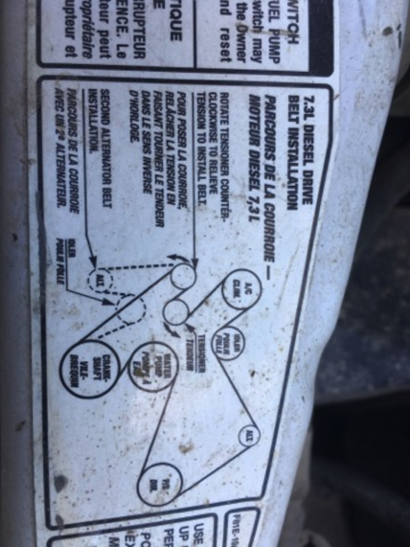 2000 Ford F450 Stake Bed Truck, XL Super Duty, 7.3L Powerstroke Diesel V8, Manuel Trans, 13' Bed W/ - Image 20 of 25