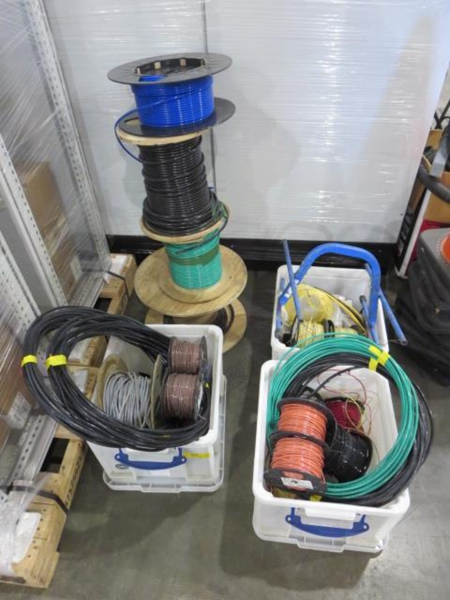 Electrical Wire 3 Bins 4 Rolls