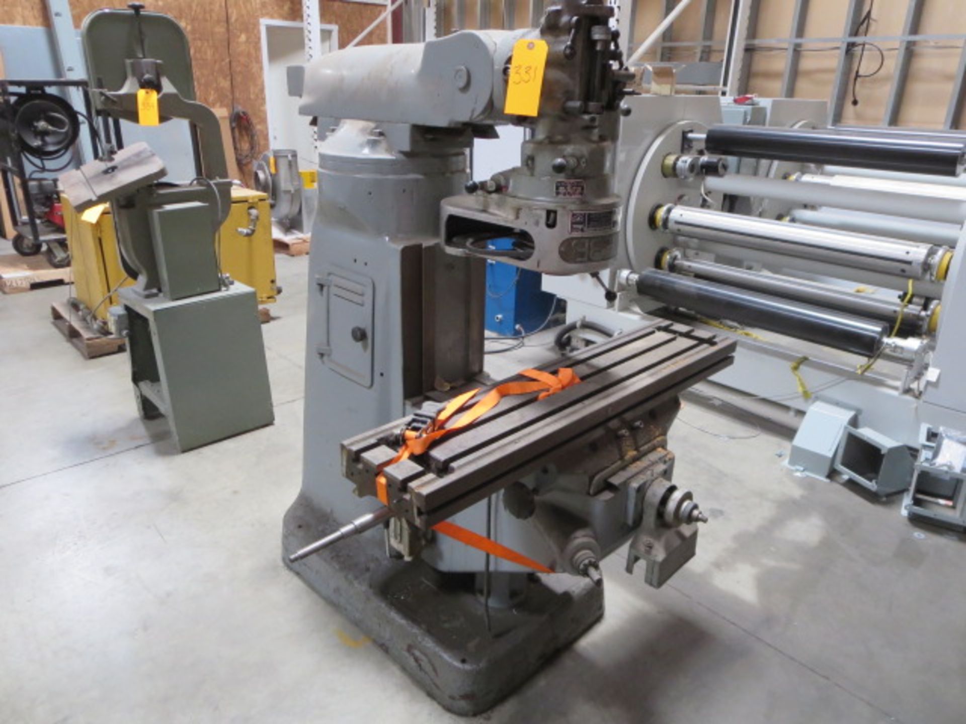 Webb Vertical Milling Machine, model 2S, sn 800651 - Image 2 of 3