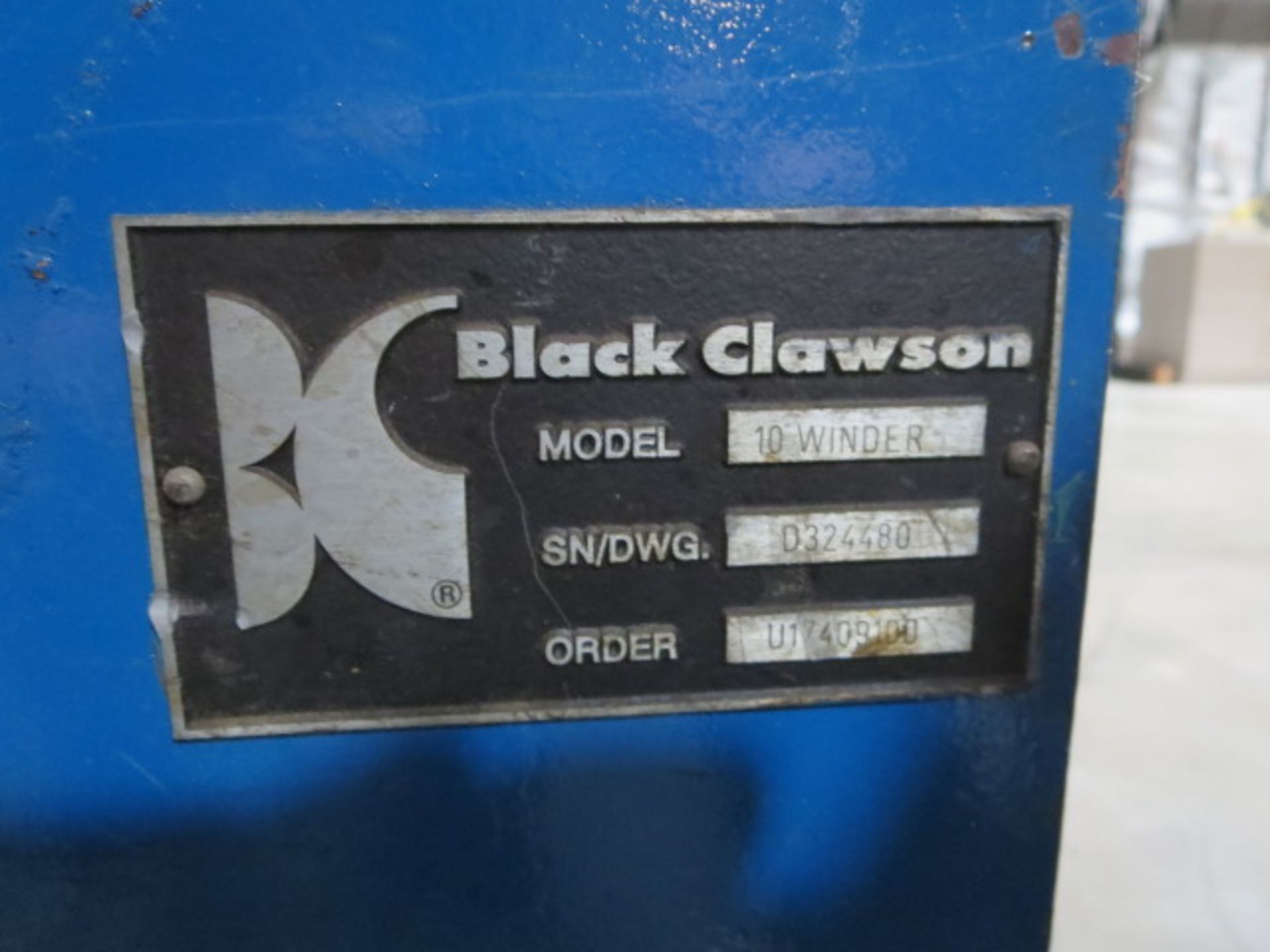 Block Clawson Winder, model 10-Winder - Image 7 of 7