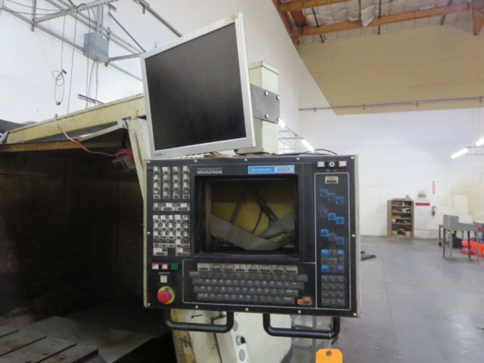 Cincinnati Milacron Sabre 1250 Vertical Milling Machine Center, 3 Axis: 50”X, 25.9”Y, 25.9”Z, - Image 4 of 9