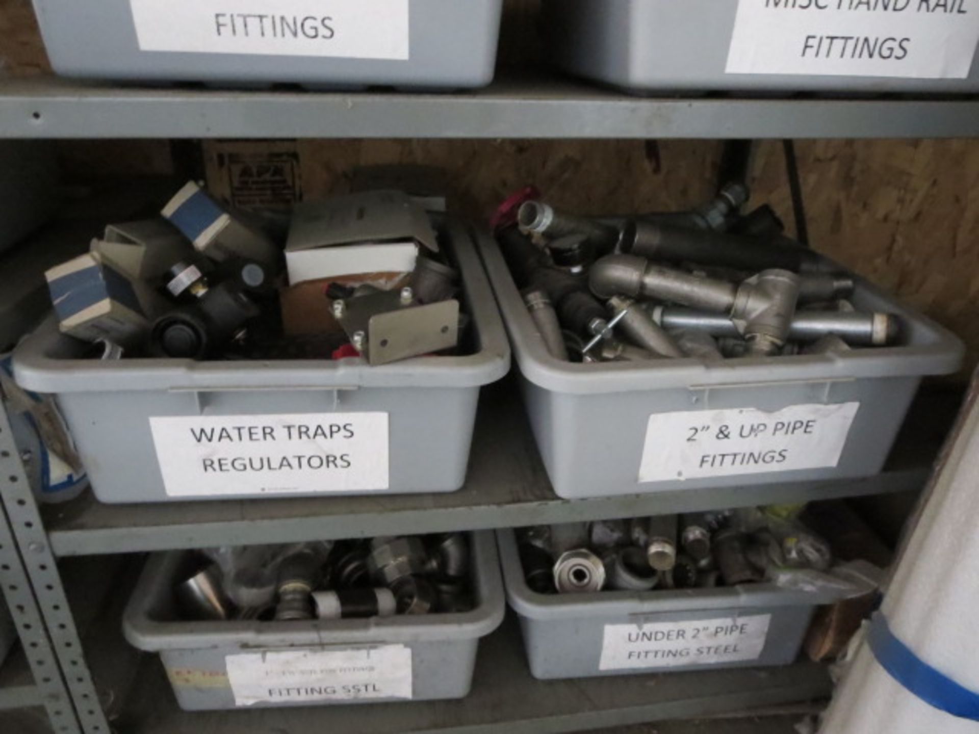 Lot of Assorted Fittings, Seals, Tubing, and Miscellaneous Rubber, Contents of Shelves - Image 4 of 4