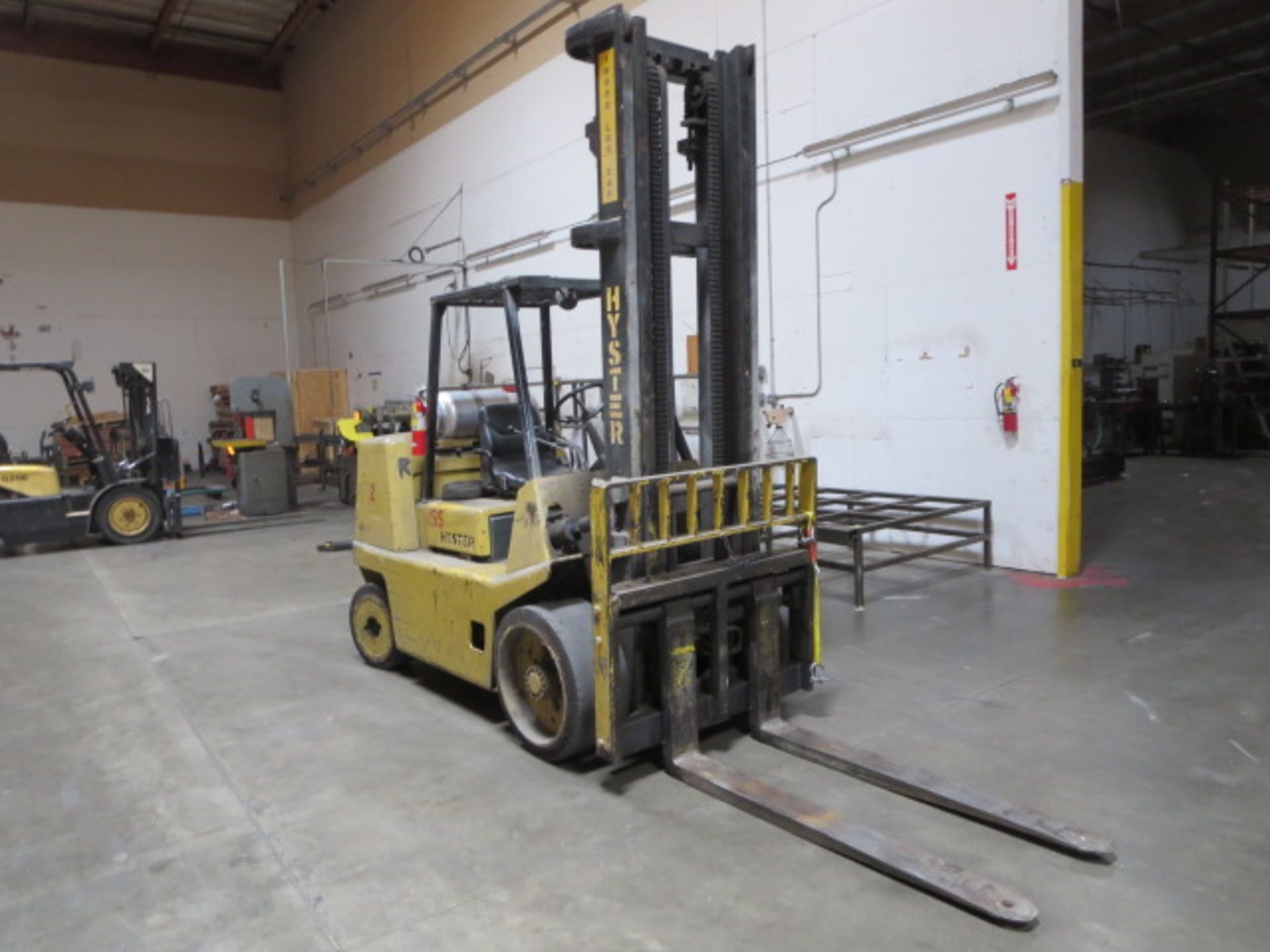 *DELAYED PICKUP* Hyster Monotrol LP Fork Lift, Orops, 2 Stage Mast, Side Shift, 4376HRS, 5’ 6” - Image 2 of 13