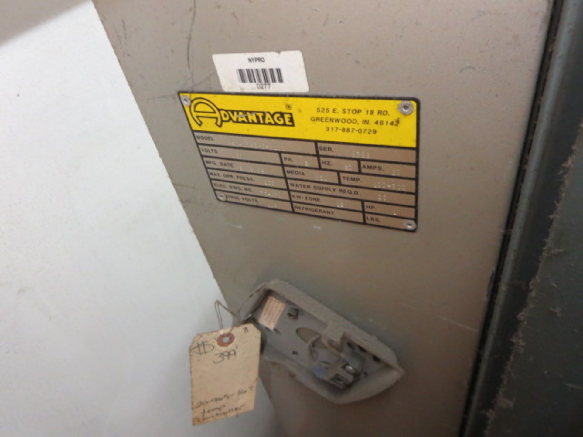 Advantage Water Heater, model 880-123040-41D2, sn 8586 - Image 3 of 3